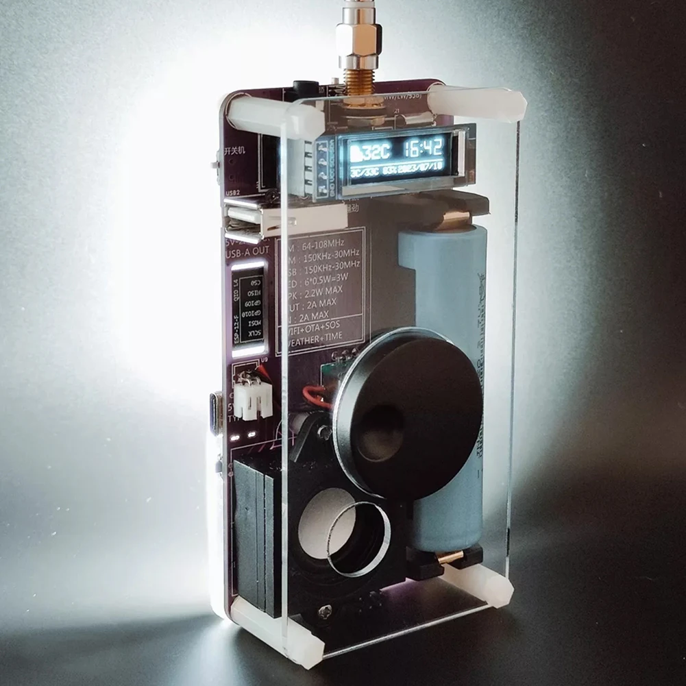 Comprehensive Coverage FM SW MW LW SSB Radio Receiver Bundle with Strong Shell and Uninterrupted Radio Broadcasts
Comprehensive Coverage FM SW MW LW SSB Radio Receiver Bundle with Strong Shell and Uninterrupted Radio Broadcasts