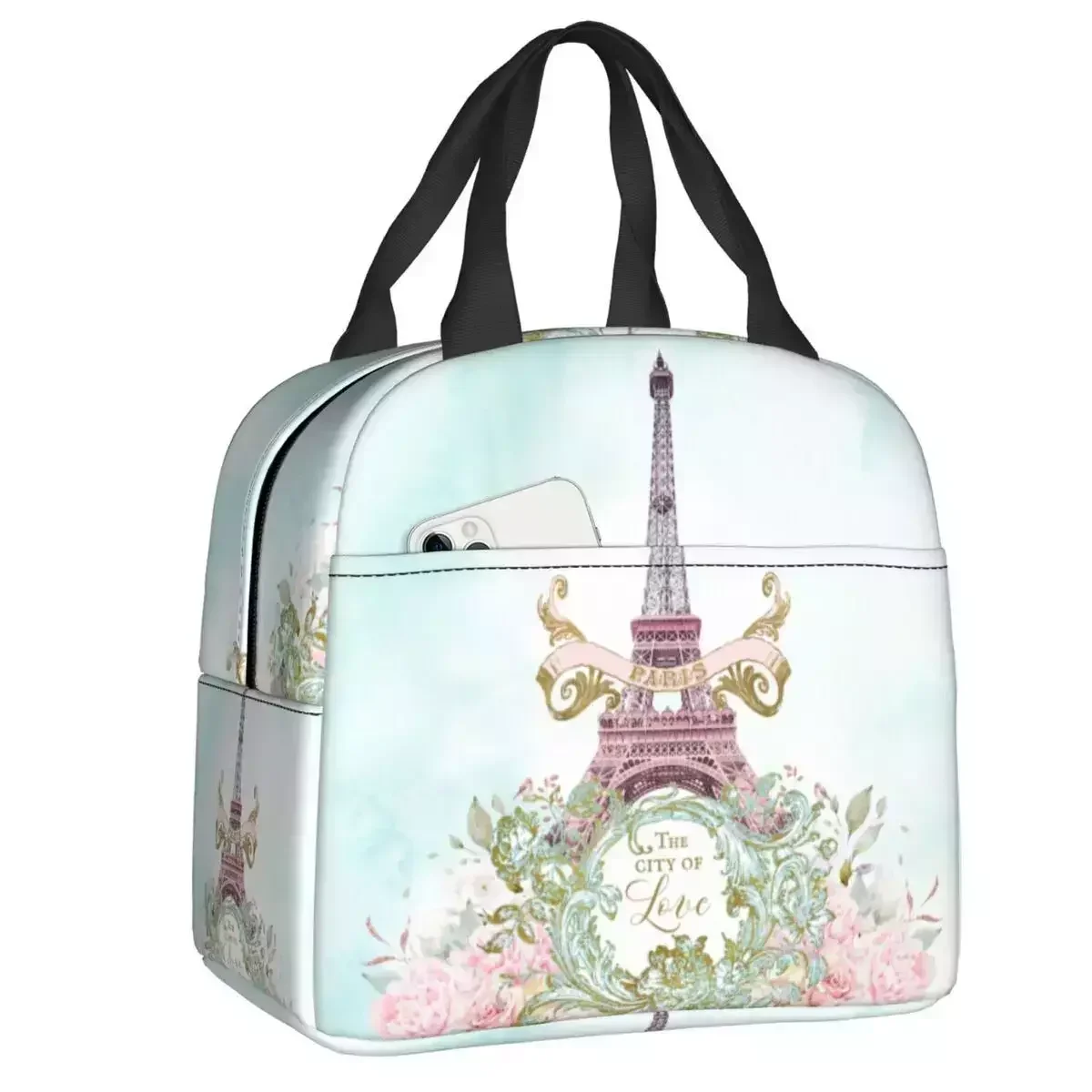 2024 New Paris Eiffel Tower Floral Lunch Box For France The City Of Love Cooler Thermal Food Insulated Lunch Bag Office Work
2024 New Paris Eiffel Tower Floral Lunch Box For France The City Of Love Cooler Thermal Food Insulated Lunch Bag Office Work