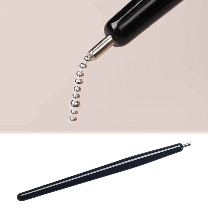 

1PCS Nail Art Magnet Pen Mini Steel Beads Balls Picker Cat Eyes Gel Polish Magnetic Effect Design Multi-Function Manicure Tools