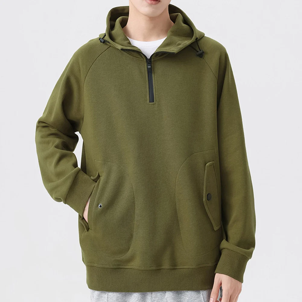 High Quality Men Hoodie Sweatshirts Autumn Casual Cotton Long Sleeve Oversized Pocket Pullovers Slight Stretch
High Quality Men Hoodie Sweatshirts Autumn Casual Cotton Long Sleeve Oversized Pocket Pullovers Slight Stretch