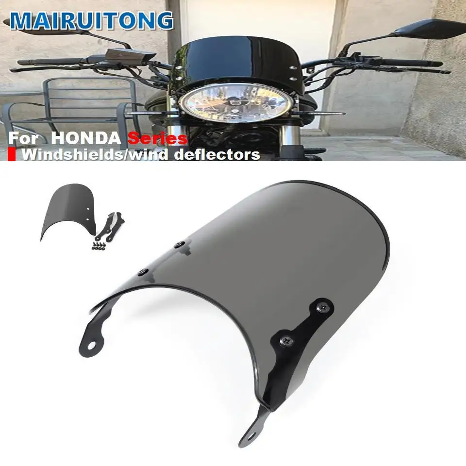 CB400 Windshield Deflector For HONDA CB 1100/EX/RS/SS 750 SUPER Speed Street Twin Motorcycle Headlight Fairing Wind Deflector
CB400 Windshield Deflector For HONDA CB 1100/EX/RS/SS 750 SUPER Speed Street Twin Motorcycle Headlight Fairing Wind Deflector