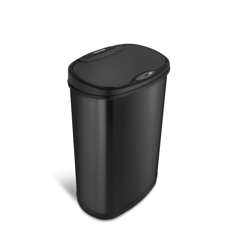 Sensor Touchless 13.2 Gal Trash Can, Black Stainless Desktop trash can Trash can kitchen gallon gallon trash can Lixeira senso
Sensor Touchless 13.2 Gal Trash Can, Black Stainless Desktop trash can Trash can kitchen gallon gallon trash can Lixeira senso