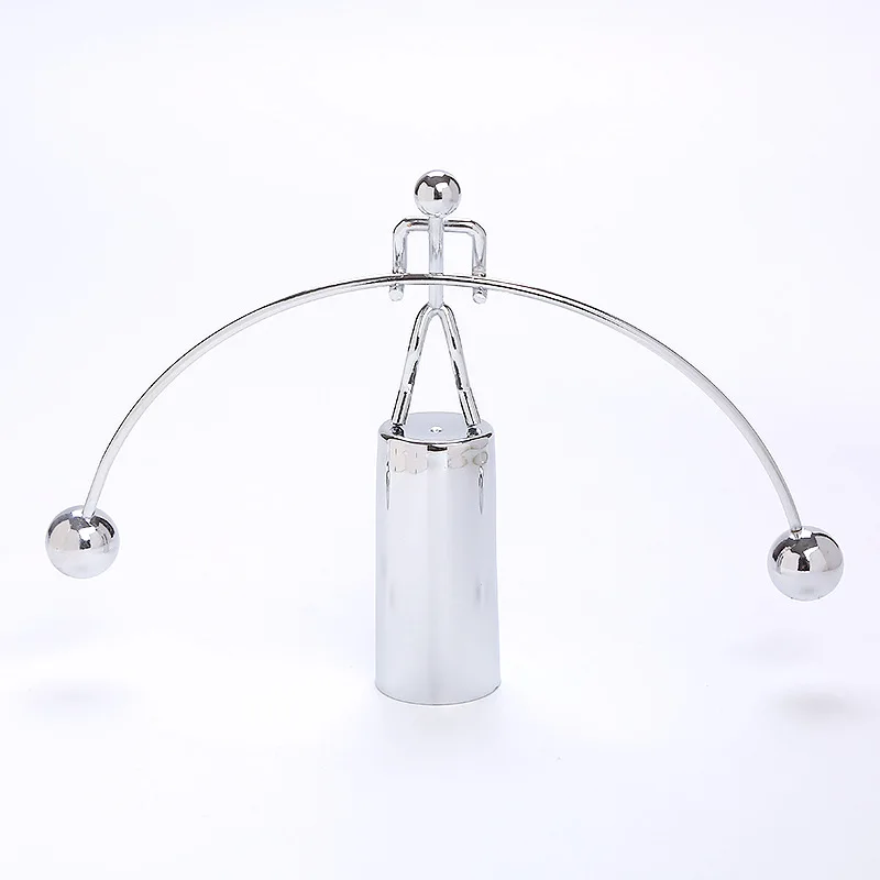 Newton Tumbler Balance Ball Metal Electroplated Small Iron Man Antistress Tabletop Decoration Accessories Anti Anxiety Fashion
Newton Tumbler Balance Ball Metal Electroplated Small Iron Man Antistress Tabletop Decoration Accessories Anti Anxiety Fashion