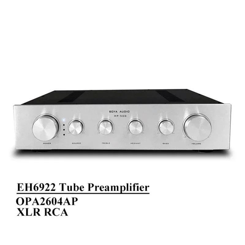 EH 6922 Vacuum Tube Preamplifier with Tone Balance XLR Beautiful Sound OPA2604AP HIFI Audio Amplifier
EH 6922 Vacuum Tube Preamplifier with Tone Balance XLR Beautiful Sound OPA2604AP HIFI Audio Amplifier