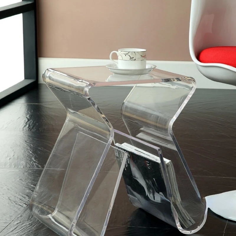 Acrylic All-Purpose Stool Transparent Book Magazine Rack Bay Window Sofa Light Luxury Side Cabinet Small Tea Table Side Table
Acrylic All-Purpose Stool Transparent Book Magazine Rack Bay Window Sofa Light Luxury Side Cabinet Small Tea Table Side Table