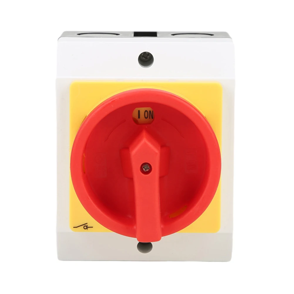 Main Switch Circuit Breaker 25A 4-Pin Rotary Switch IP65 UKP Isolating Switch Waterproof Isolation Switch Electrical Switches
Main Switch Circuit Breaker 25A 4-Pin Rotary Switch IP65 UKP Isolating Switch Waterproof Isolation Switch Electrical Switches