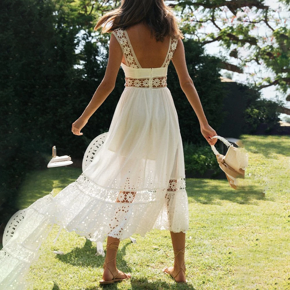 Fashion Dresses Womens Cocktail Evening Party Formal Holiday Hollow Out Lace Long Summer Sundress Swing Wedding
Fashion Dresses Womens Cocktail Evening Party Formal Holiday Hollow Out Lace Long Summer Sundress Swing Wedding