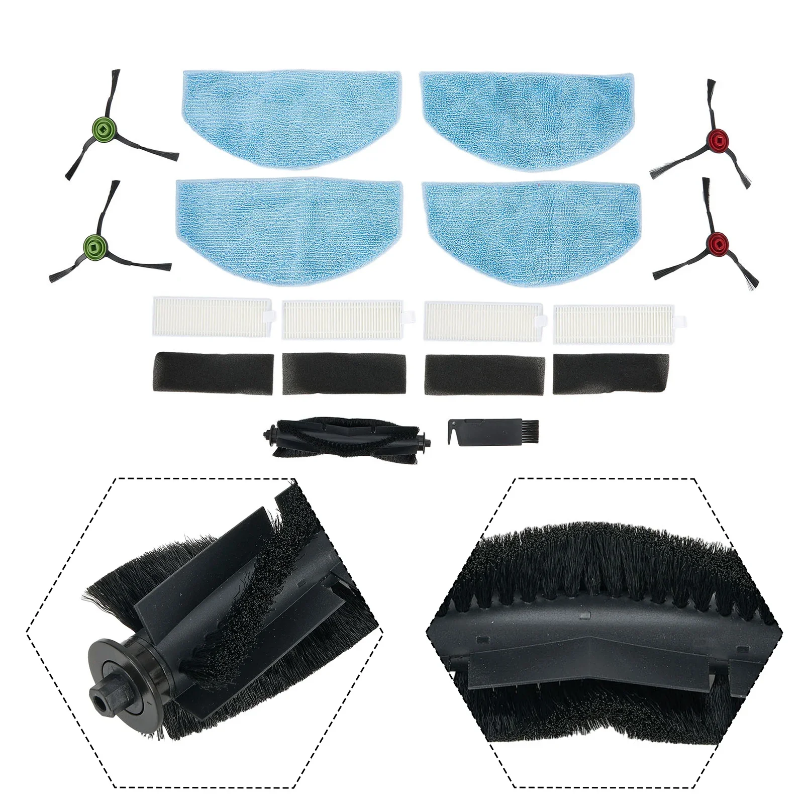 Superior Cleaning Performance With Upgraded Microfiber Mop Pads, Suitable For Tikom G8000, G8000 Pro, Honiture G20 Robot Vacuum
Superior Cleaning Performance With Upgraded Microfiber Mop Pads, Suitable For Tikom G8000, G8000 Pro, Honiture G20 Robot Vacuum