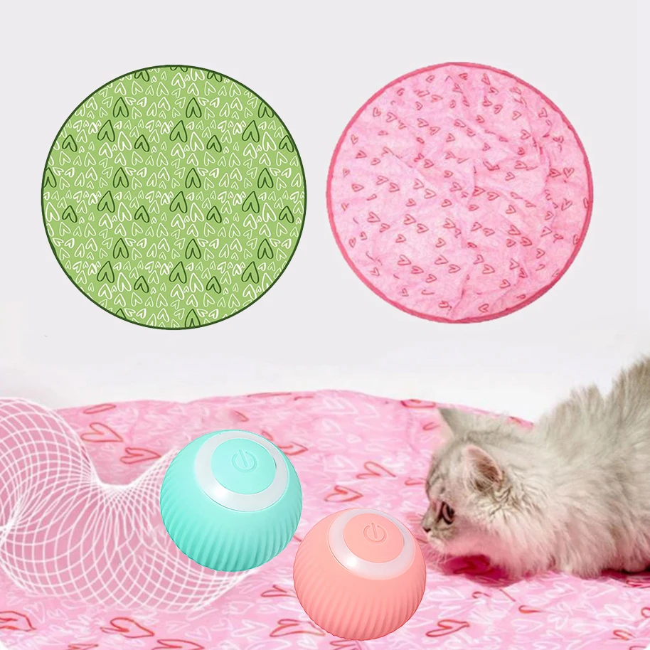 Interactive Cat Toy Colorful Led Self Rotating Smart Pet Ball Toys Kitten Automatic Ball Toys for for Indoor Cats Chase Game
Interactive Cat Toy Colorful Led Self Rotating Smart Pet Ball Toys Kitten Automatic Ball Toys for for Indoor Cats Chase Game
