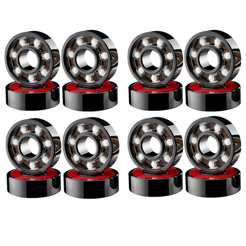 16 Pcs Ceramic Bearings High Speed Wear Resistant For Skate Skateboard Wheel
16 Pcs Ceramic Bearings High Speed Wear Resistant For Skate Skateboard Wheel