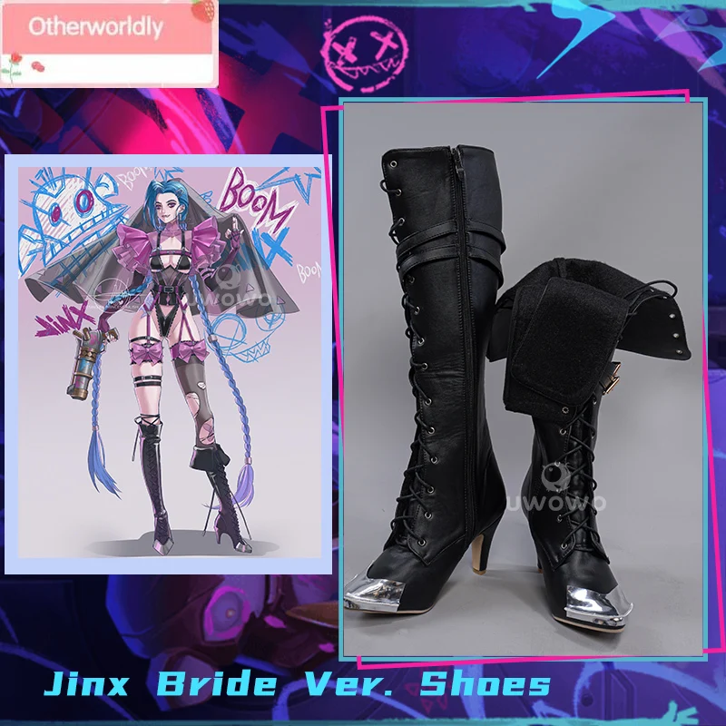 Эксклюзивная обувь для косплея X Ailish: Acrane League of Legends Fanart Jinx Bride Ver. Обувь для косплея
Эксклюзивная обувь для косплея X Ailish: Acrane League of Legends Fanart Jinx Bride Ver. Обувь для косплея