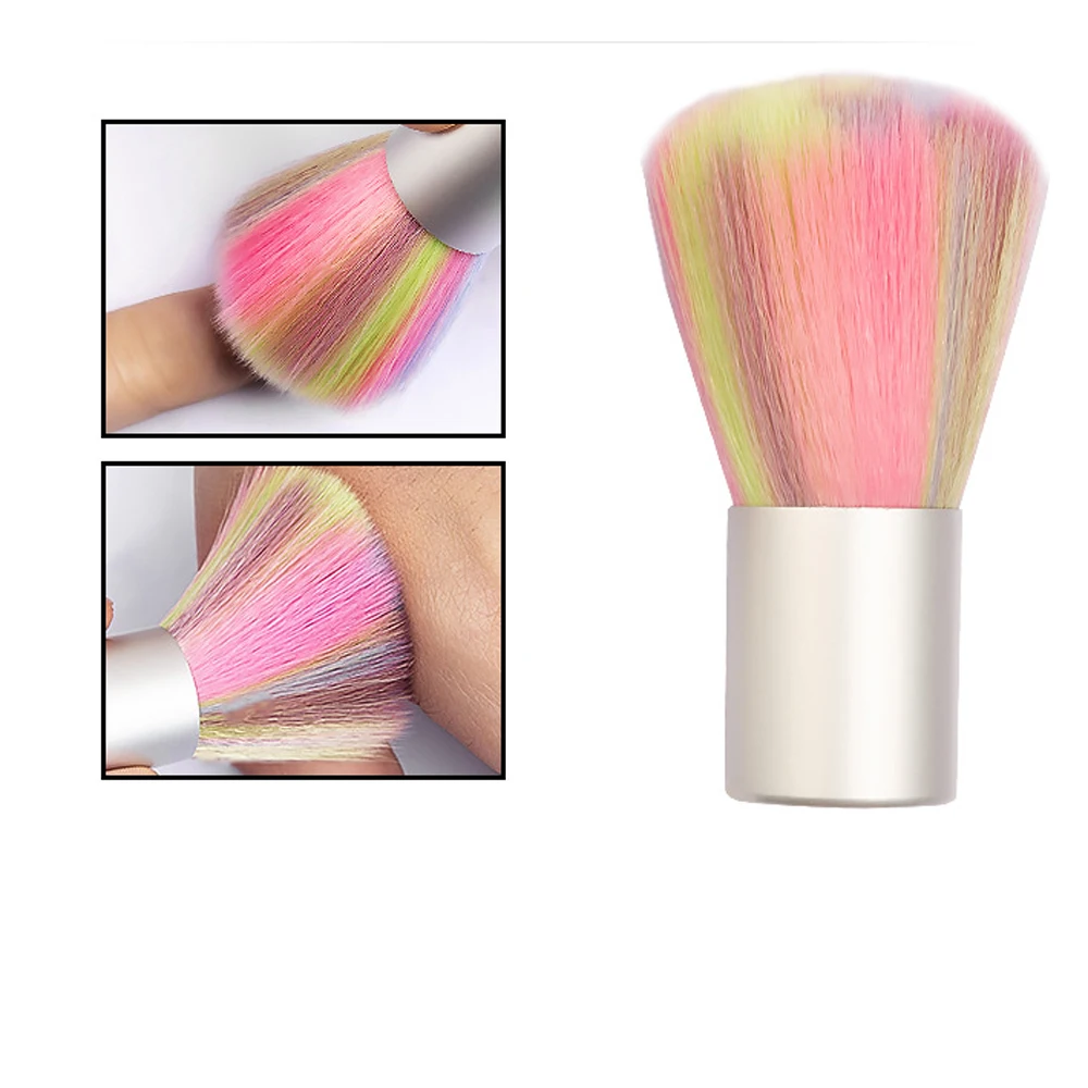1Pc Nail Art Cleaning Brush Rainbow Nail Dust Cleaner For UV Gel Nail Polish Remover Portable Manicure Makeup Brushes Tools #TR1
1Pc Nail Art Cleaning Brush Rainbow Nail Dust Cleaner For UV Gel Nail Polish Remover Portable Manicure Makeup Brushes Tools #TR1