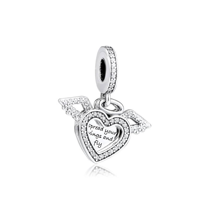 Christmas Heart and Angel Wings 925 Silver Jewelry For Snake Chain Bracelets Accessories For Women Free Shipping Items Luxury
Christmas Heart and Angel Wings 925 Silver Jewelry For Snake Chain Bracelets Accessories For Women Free Shipping Items Luxury