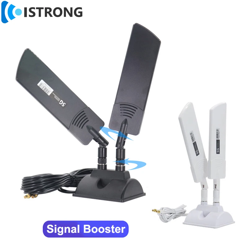 42dbi 5G Router External Antenna Outdoor Long Range WiFi Signal Coverage Booster 4G 3G 2G Cellular Amplifier for ZTE CPE MC801a
42dbi 5G Router External Antenna Outdoor Long Range WiFi Signal Coverage Booster 4G 3G 2G Cellular Amplifier for ZTE CPE MC801a