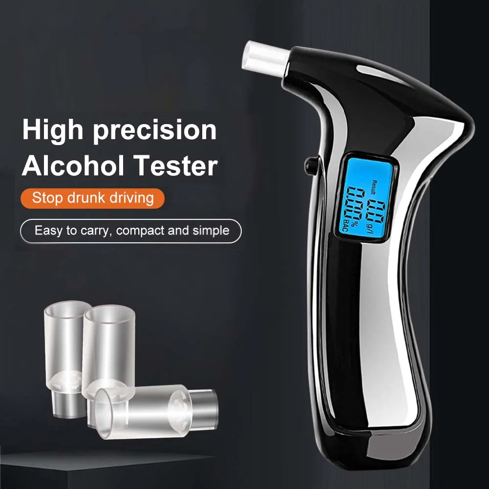Car Digital Breathalyzer Professional Alcohol Tester Led Display Alcohol Breath Tester Drink Driving Analyzer Alcohol Detector
Car Digital Breathalyzer Professional Alcohol Tester Led Display Alcohol Breath Tester Drink Driving Analyzer Alcohol Detector