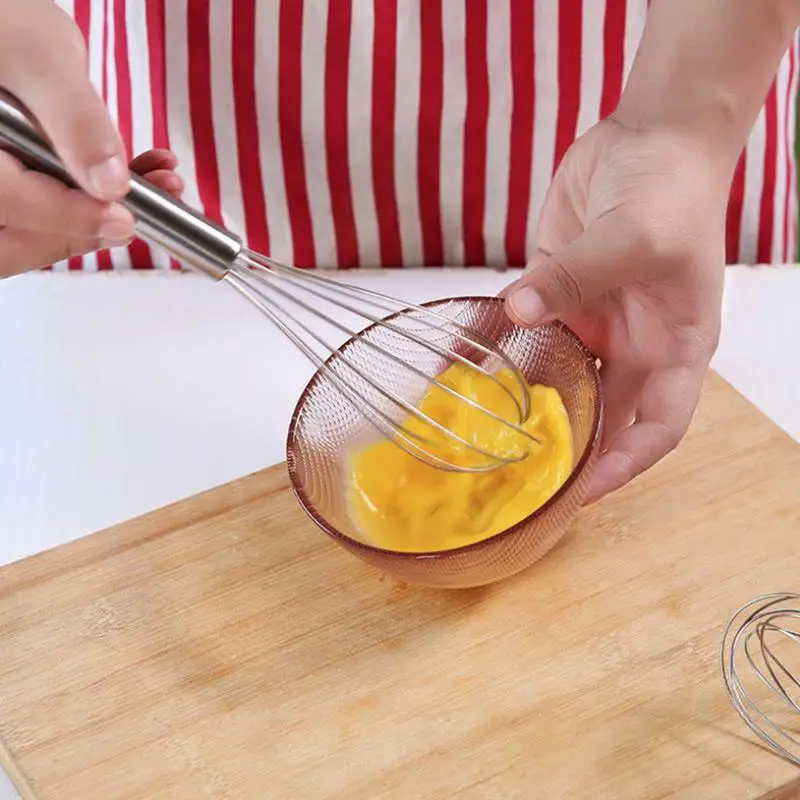 Stainless Steel Balloon Wire Whisk Manual Egg Beater Mixer Kitchen Baking Utensil Milk Cream Butter Whisk Mixer Whisk Baking
Stainless Steel Balloon Wire Whisk Manual Egg Beater Mixer Kitchen Baking Utensil Milk Cream Butter Whisk Mixer Whisk Baking