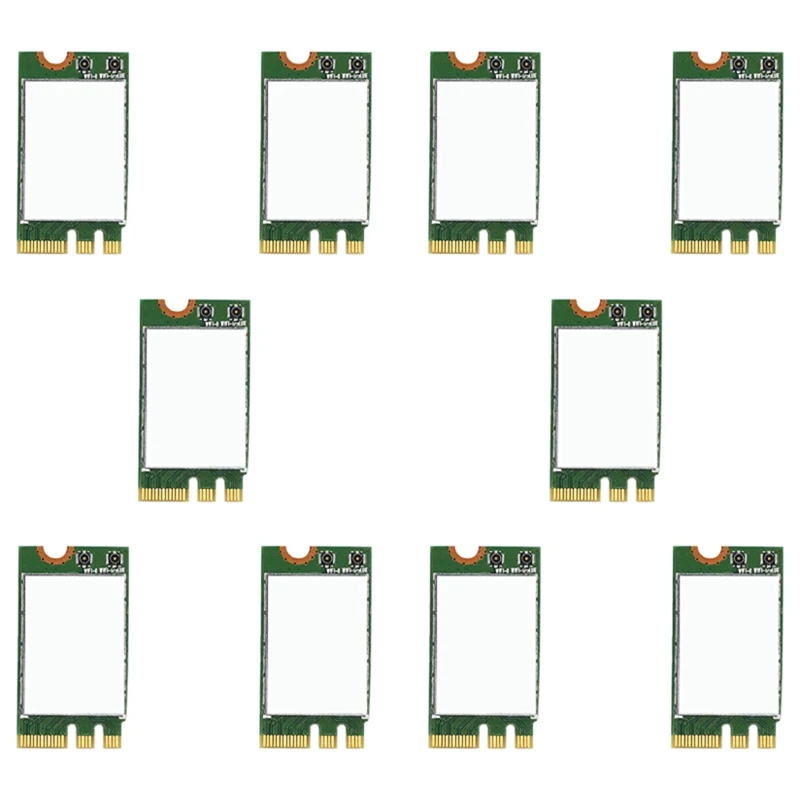 10X QCNFA335 Wireless Network Card, NGFF M2 Interface 4.0 Bluetooth Wireless Network Card Support System Win7/Win8/Win10
10X QCNFA335 Wireless Network Card, NGFF M2 Interface 4.0 Bluetooth Wireless Network Card Support System Win7/Win8/Win10