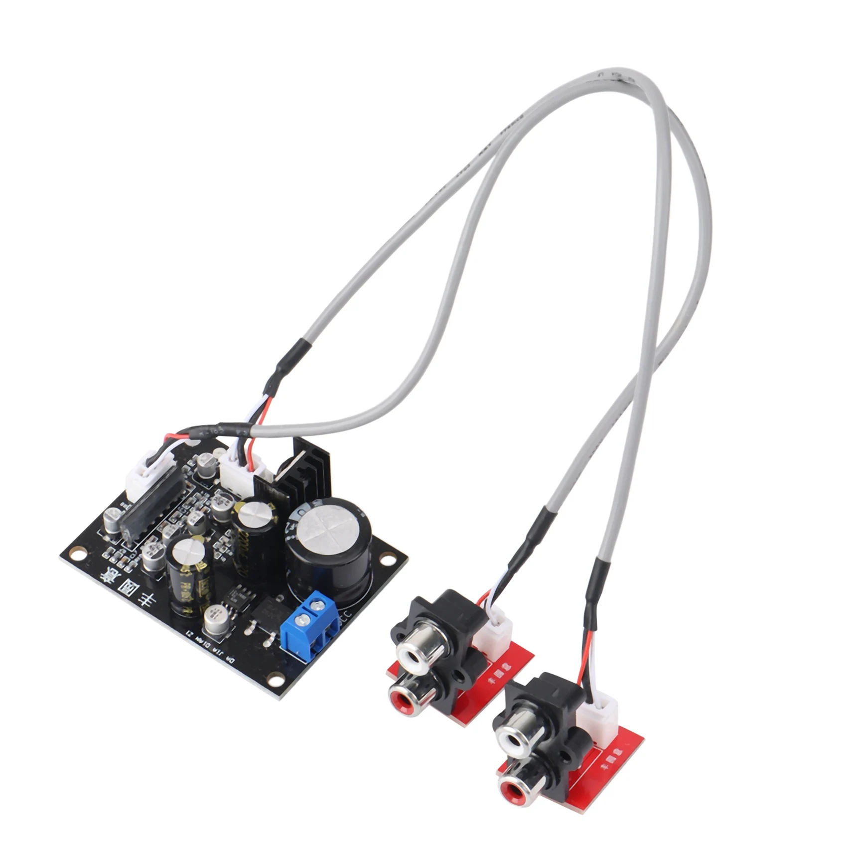 NE5532 Vinyl Record Player Preamplifier MM MC Phono Player Board Phonograph Amplifier Preamp DIY Audio+Lotus Sockets
NE5532 Vinyl Record Player Preamplifier MM MC Phono Player Board Phonograph Amplifier Preamp DIY Audio+Lotus Sockets