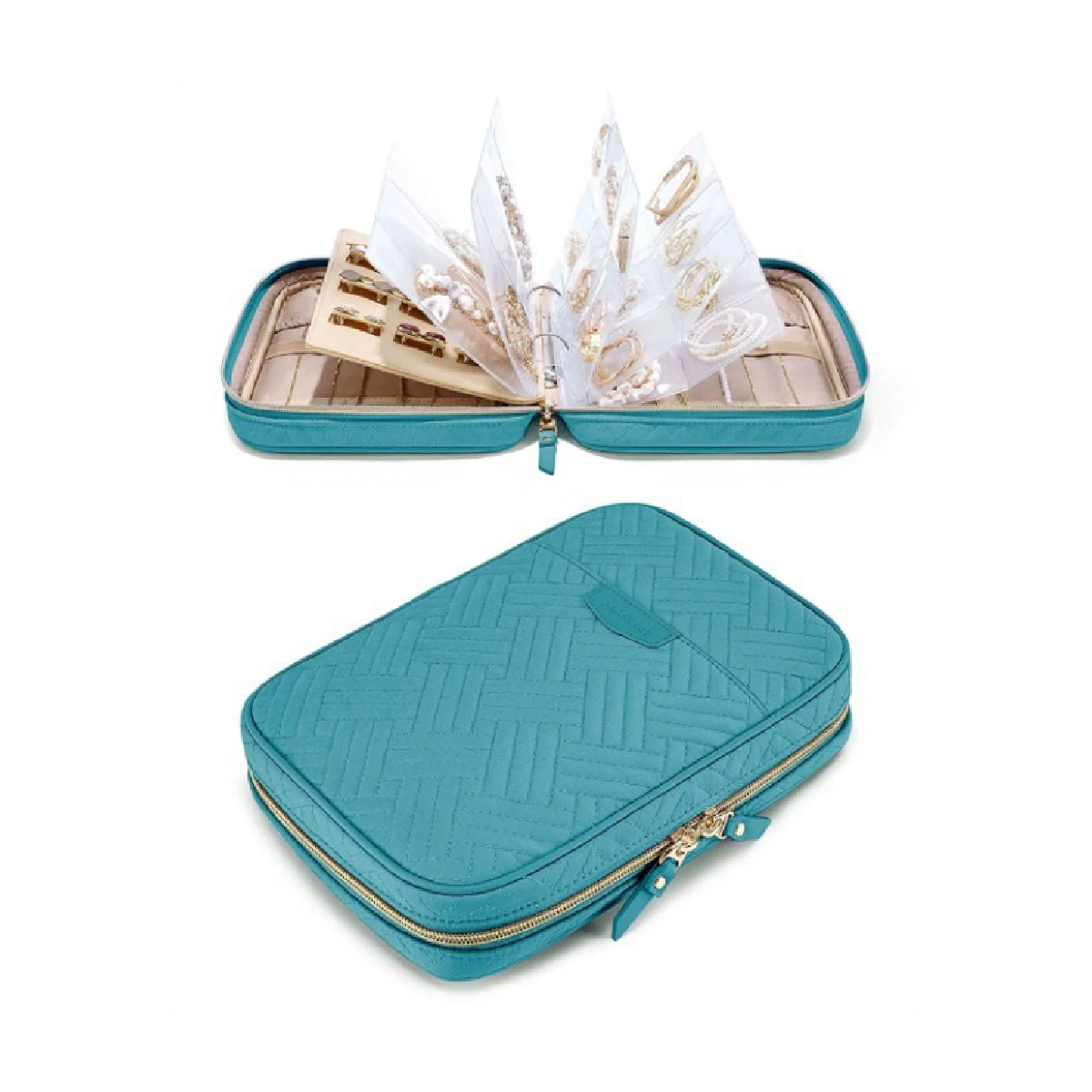 Новинка, вместительная Портативная сумка для ювелирных изделий, модный ремешок, сумка для хранения ювелирных изделий с листьями, сумка для макияжа
Новинка, вместительная Портативная сумка для ювелирных изделий, модный ремешок, сумка для хранения ювелирных изделий с листьями, сумка для макияжа