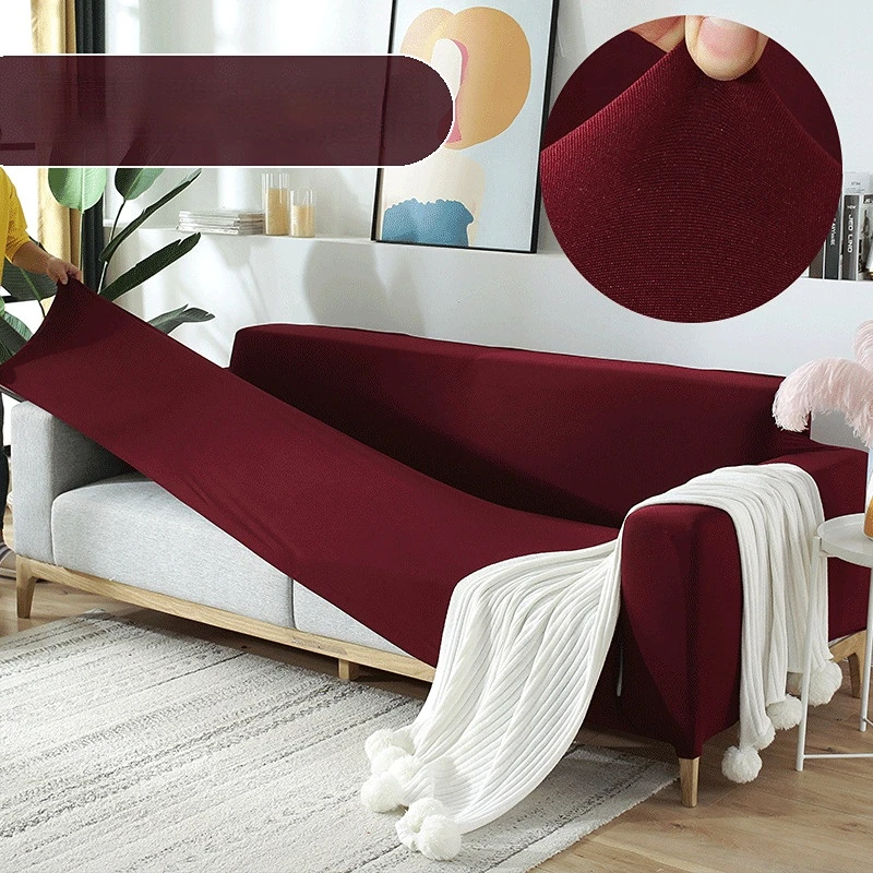 Elastic Sofa Cover Milk Silk Stretch Fabric All-inclusive Set Four Seasons Ice Silk L-shaped Chaise Dustproof Sofa Cushion
Elastic Sofa Cover Milk Silk Stretch Fabric All-inclusive Set Four Seasons Ice Silk L-shaped Chaise Dustproof Sofa Cushion