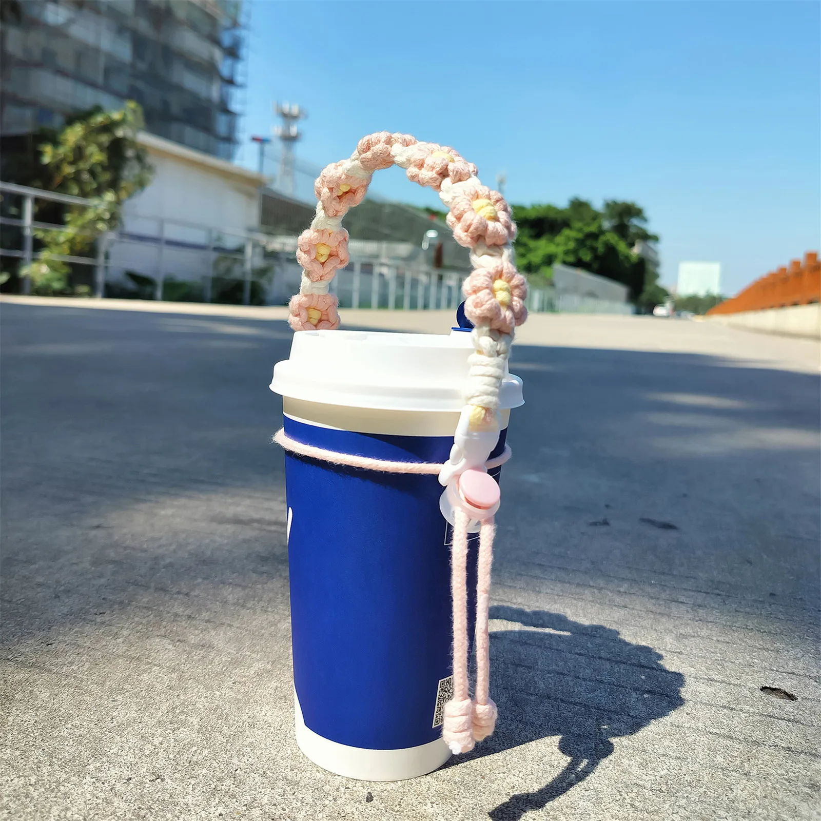 Handmade Woven Coffee Cup Carrier Strap 16 S39d501cf9e0d4dc2b826425b9d8596723