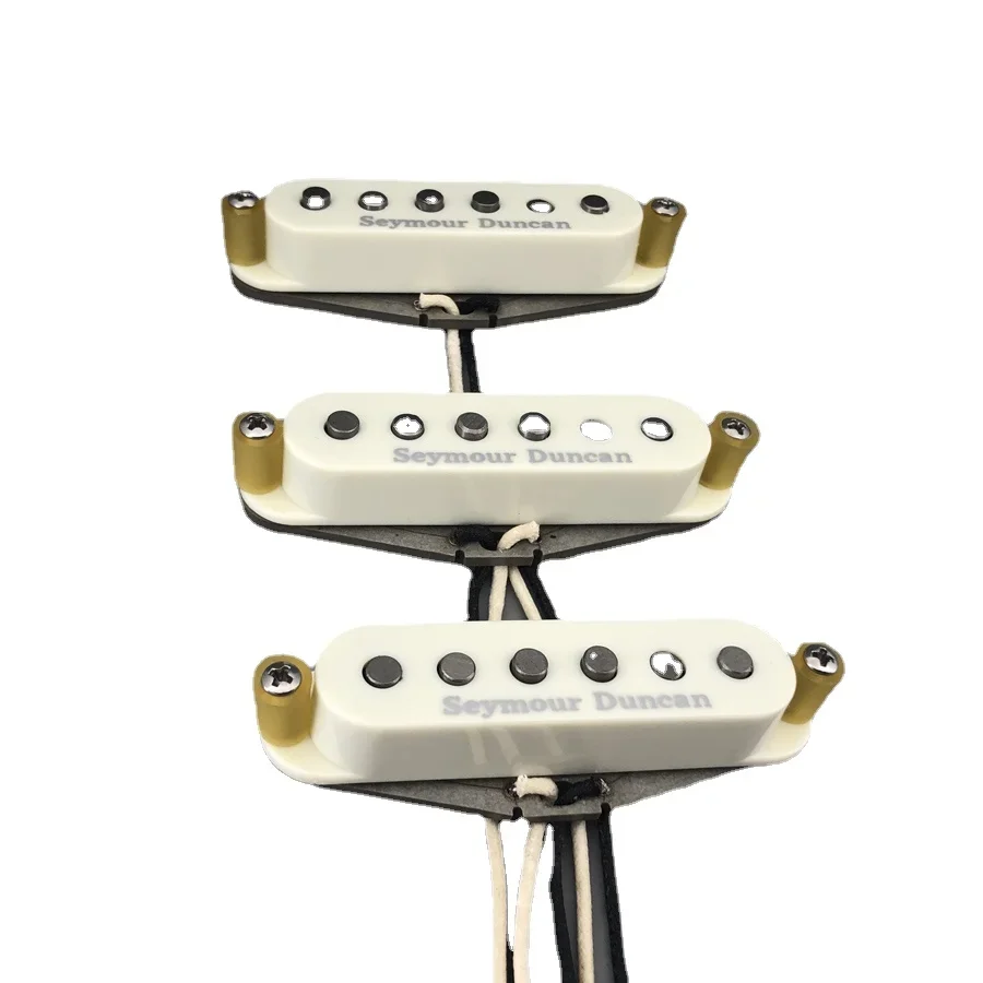 Antiquity SSS Handwound Alnico 5 Single Coil Copper Wire Guitar Pickup Grey Bottom Plate 42 Pure Enameled Wire
Antiquity SSS Handwound Alnico 5 Single Coil Copper Wire Guitar Pickup Grey Bottom Plate 42 Pure Enameled Wire
