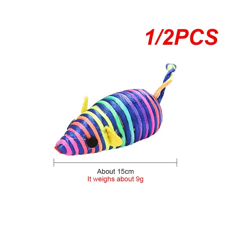 1/2PCS Cat Toys Interactive Fake Mouse Catnip Cat Training Toy Pet Playing Pet Squeaky Supplies Products For Kitten Kitty Pet
1/2PCS Cat Toys Interactive Fake Mouse Catnip Cat Training Toy Pet Playing Pet Squeaky Supplies Products For Kitten Kitty Pet
