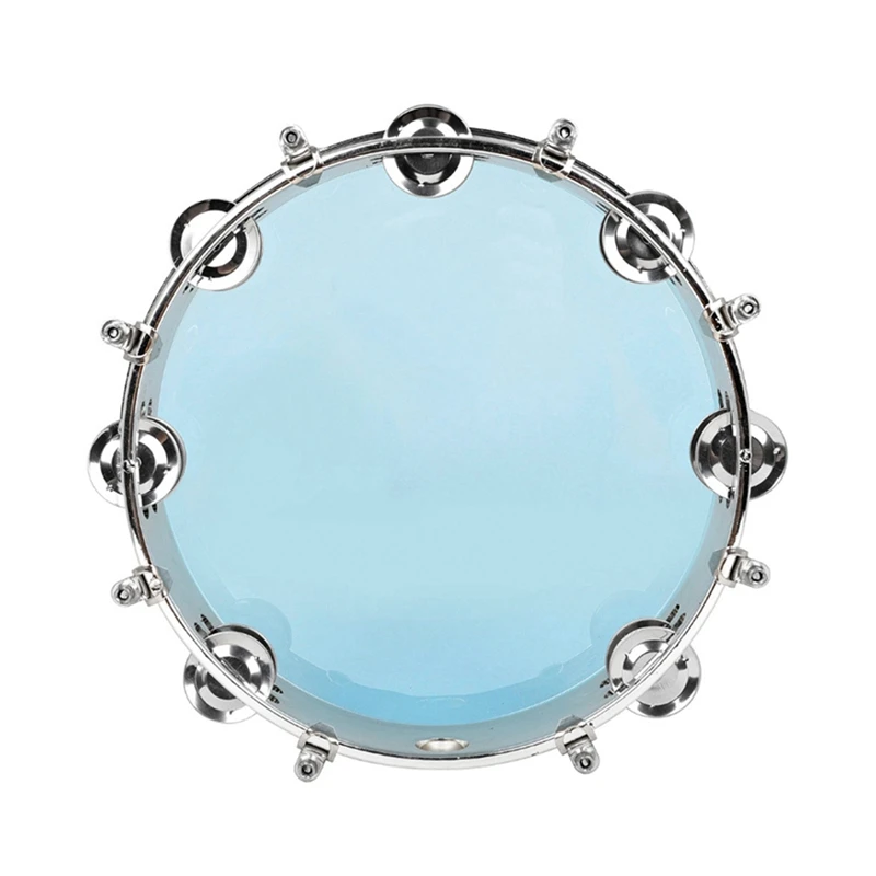 Тамбурины для взрослых, 10-дюймовый саморегулирующийся ручной барабан с двойным рядом, ручной перкуссионный барабан для детей и взрослых, прочный 
Тамбурины для взрослых, 10-дюймовый саморегулирующийся ручной барабан с двойным рядом, ручной перкуссионный барабан для детей и взрослых, прочный