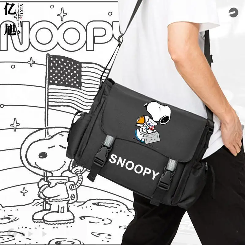 Новая сумка через плечо Snoopy с милым мультяшным принтом для мужчин и женщин, модная сумка, Студенческая Повседневная сумка для компьютера, подарок
Новая сумка через плечо Snoopy с милым мультяшным принтом для мужчин и женщин, модная сумка, Студенческая Повседневная сумка для компьютера, подарок