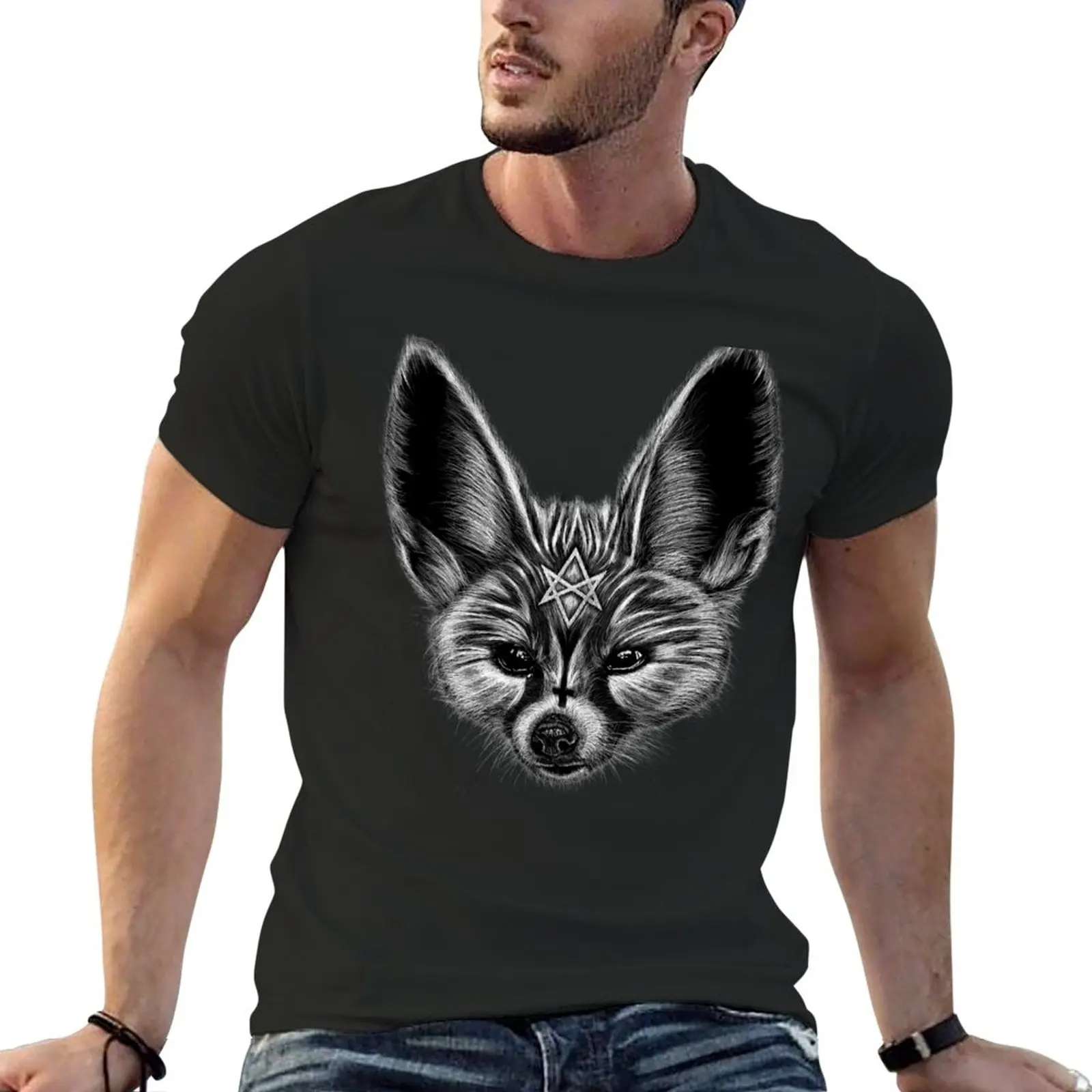 Thelemic Fennec T-Shirt aesthetic clothes tops heavyweight t shirts mens t shirt graphic
Thelemic Fennec T-Shirt aesthetic clothes tops heavyweight t shirts mens t shirt graphic