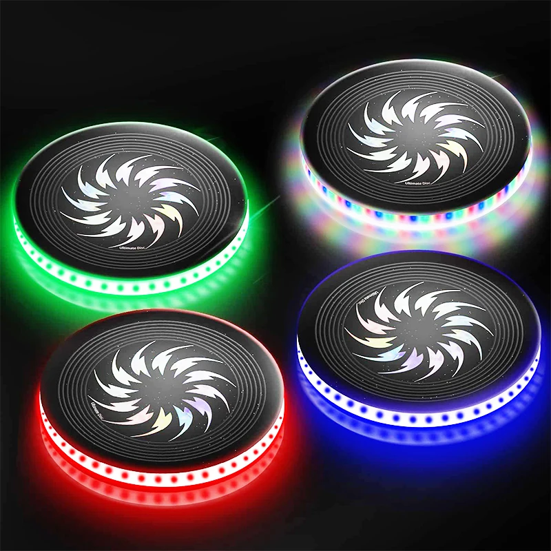 175g Led Flying Disc Light Up Glow in the Dark Disc with 108 Leds 6 Light Rechargeable Ultimate Standard
175g Led Flying Disc Light Up Glow in the Dark Disc with 108 Leds 6 Light Rechargeable Ultimate Standard