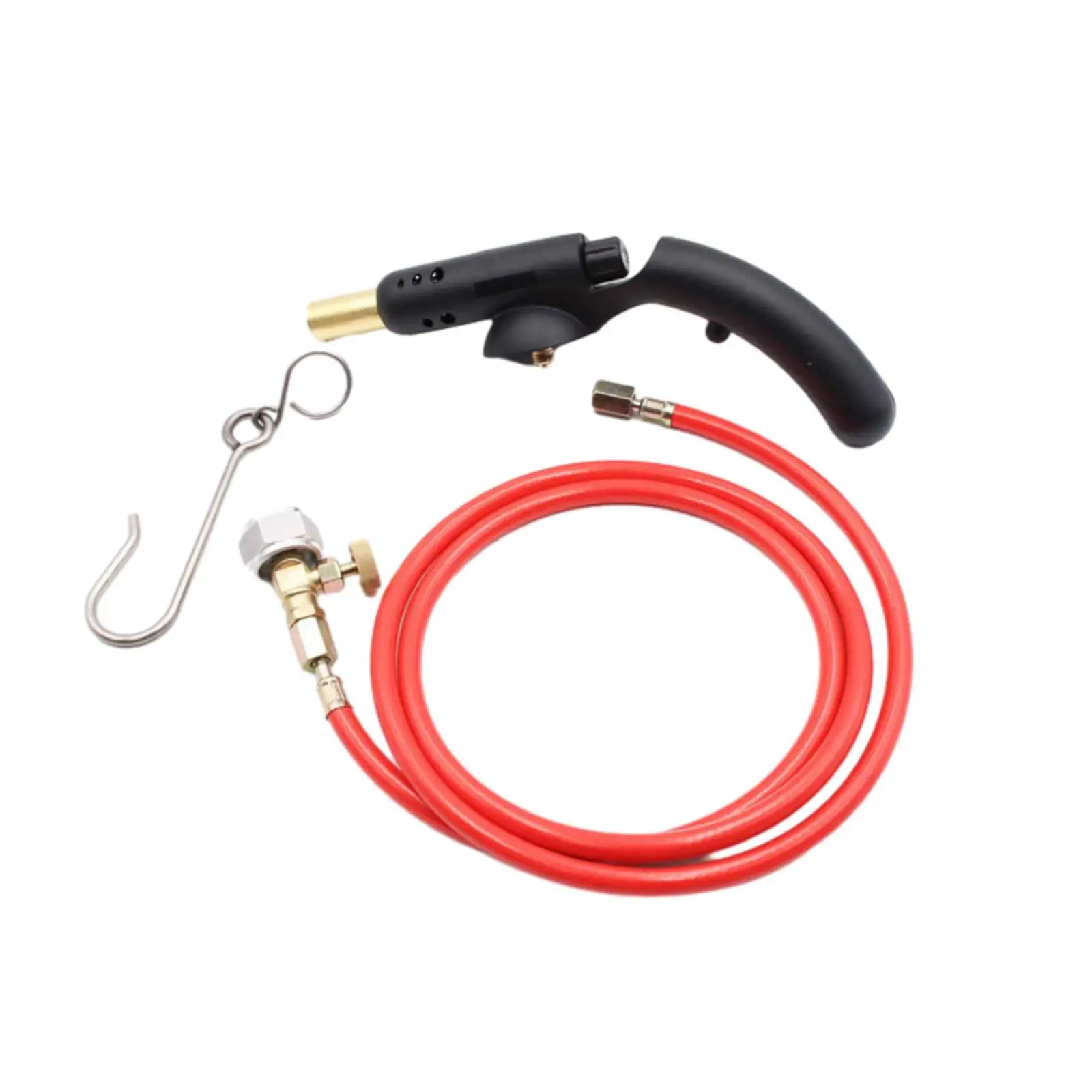 Gas Welding Torch Multifunctional with Hook 60" Hose Portable Practical Lightweight for Roofing Fireplace Kitchen Travel Party
Gas Welding Torch Multifunctional with Hook 60" Hose Portable Practical Lightweight for Roofing Fireplace Kitchen Travel Party