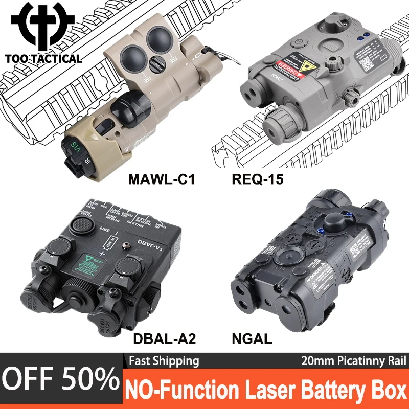 2023 Tactical PEQ-15 Dummy Indicator MAWL C1 Battery Box NGAL DBAL A2 Laser Batteries Case Fit 20mm Rail No function Hunting Toy
2023 Tactical PEQ-15 Dummy Indicator MAWL C1 Battery Box NGAL DBAL A2 Laser Batteries Case Fit 20mm Rail No function Hunting Toy