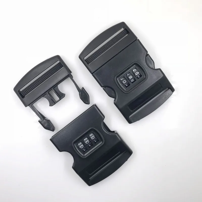 2023-LY881 best quality luggage buckle accessories black plastic waist bag buckle with password 30pcs
2023-LY881 best quality luggage buckle accessories black plastic waist bag buckle with password 30pcs