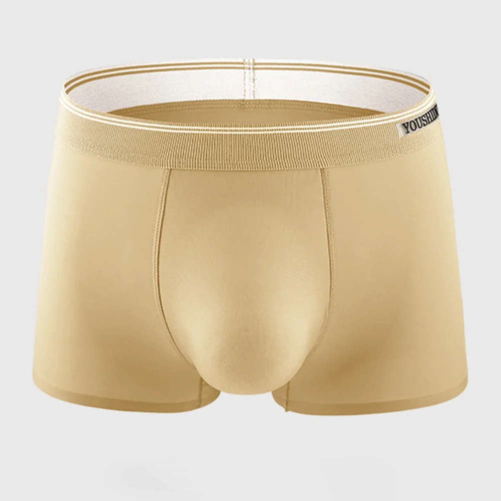 Men Ice Silk Boxer Sexy Thin Tight Underwear Smooth Quickly Dry Pants Solid Breathable Panties Summer Sport Short Swimwear
Men Ice Silk Boxer Sexy Thin Tight Underwear Smooth Quickly Dry Pants Solid Breathable Panties Summer Sport Short Swimwear