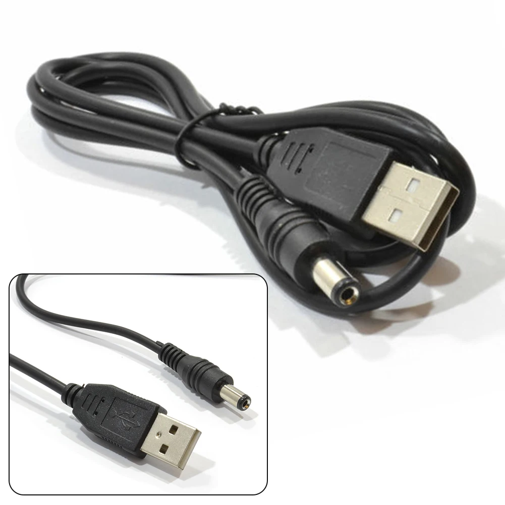 Power Cable USB 2.0 To DC 5.5mm X 2.1mm 1.0M 2A Support 5V Or 12V Charger Connector Cable For Table Lamp Tablet MP3 MP4
Power Cable USB 2.0 To DC 5.5mm X 2.1mm 1.0M 2A Support 5V Or 12V Charger Connector Cable For Table Lamp Tablet MP3 MP4