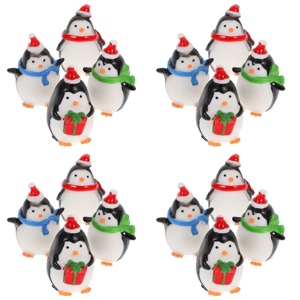 4 Sets 4 Christmas Microlandscape Decoration Miniature Figurines Resin Christmas Miniature for Christmas Party
4 Sets 4 Christmas Microlandscape Decoration Miniature Figurines Resin Christmas Miniature for Christmas Party