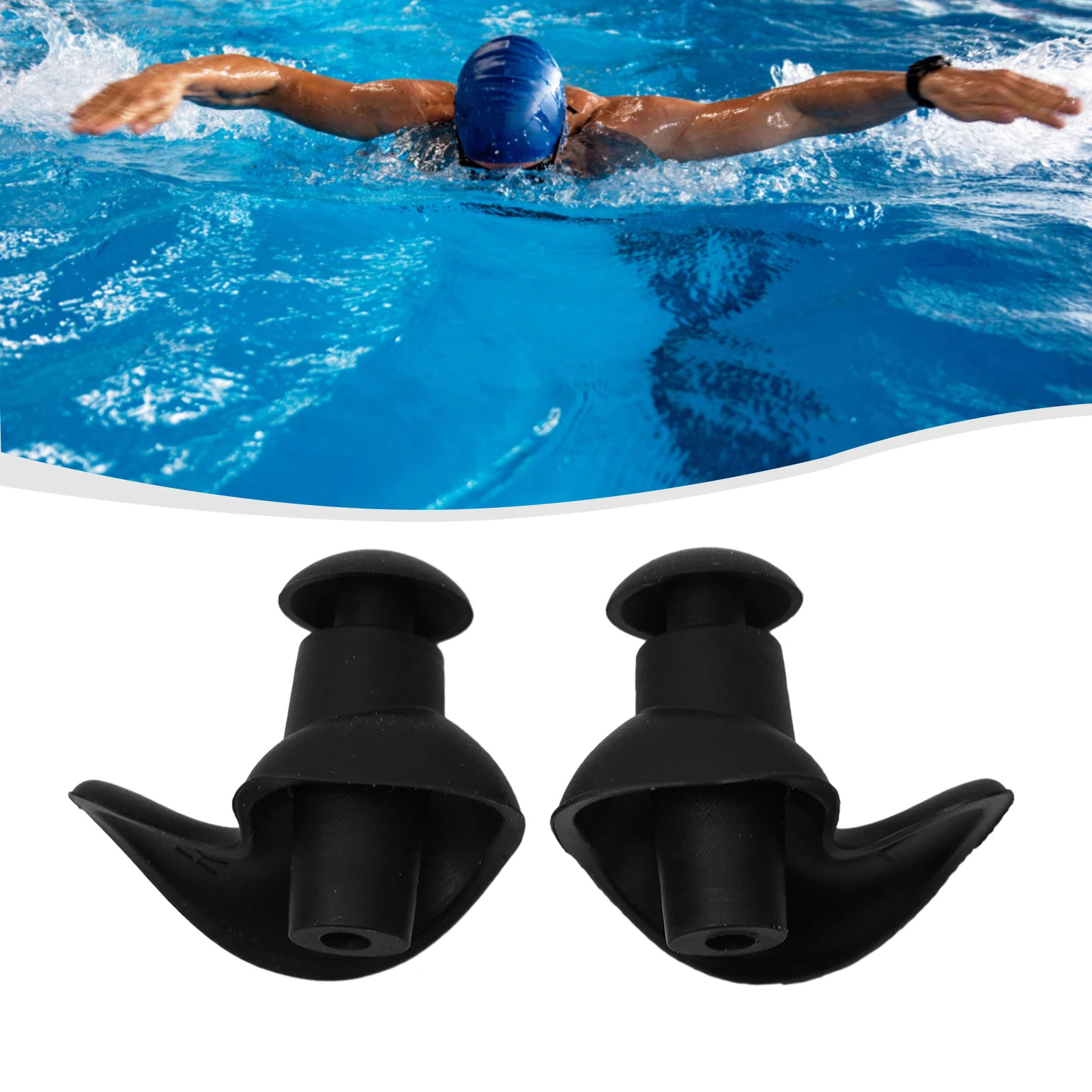 

Soft Earplugs Silicone Waterproof Earplug Dust-Proof Ear Environmental Sport Plugs Diving Water Sports Swimming Pool Accessories