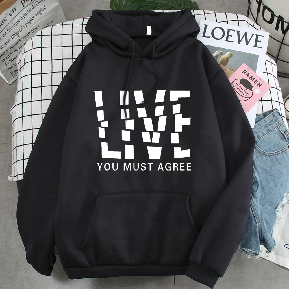 Live You Must Agree Hoodies Fashion Letters Hoodie for Mens Korean Street Hip Hop Men's Sweatshirt Punk Harajuku Warm Clothes
Live You Must Agree Hoodies Fashion Letters Hoodie for Mens Korean Street Hip Hop Men's Sweatshirt Punk Harajuku Warm Clothes