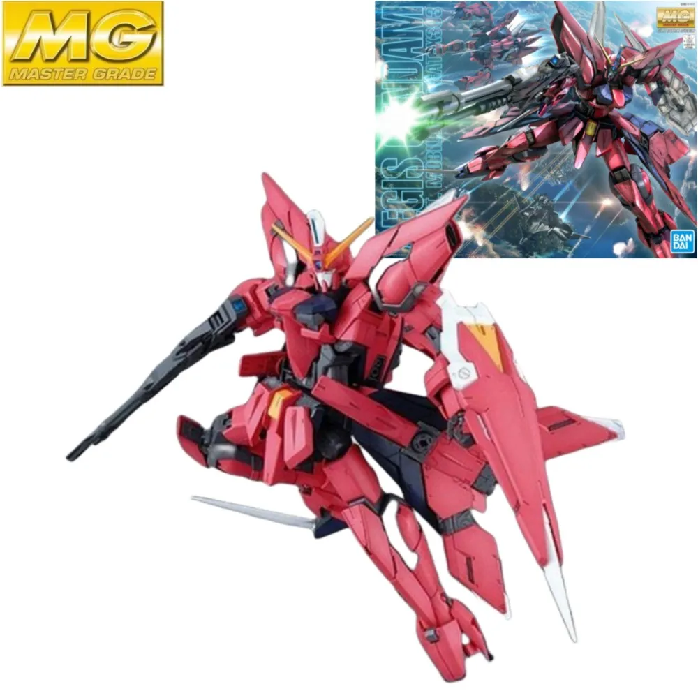 Bandai Aegis Gundam GAT-X303 MG 1/100 Anime Counterattack To The Action Figures Assembly Model Game Original Kit Toys for Gift
Bandai Aegis Gundam GAT-X303 MG 1/100 Anime Counterattack To The Action Figures Assembly Model Game Original Kit Toys for Gift