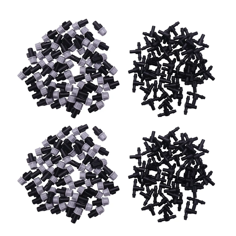 200Pcs(100 Pairs)Garden Irrigation Kit Adjustable Atomization Dripper Atomization Connection Tee Joint Irrigation Kit
200Pcs(100 Pairs)Garden Irrigation Kit Adjustable Atomization Dripper Atomization Connection Tee Joint Irrigation Kit