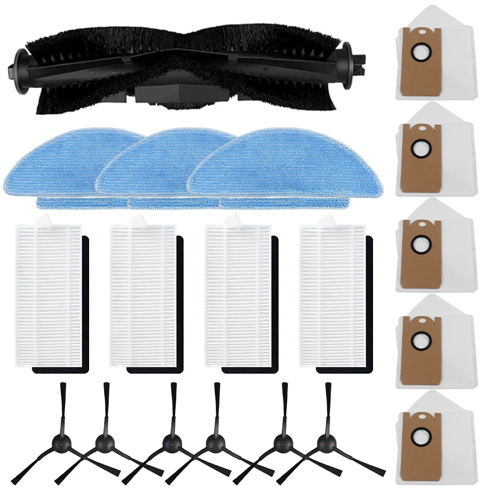Main Brush Spare Parts Set Filter For RoboJet Mop Cloth Nonwoven Fabric Replacement Parts Side Brush High Quality
Main Brush Spare Parts Set Filter For RoboJet Mop Cloth Nonwoven Fabric Replacement Parts Side Brush High Quality