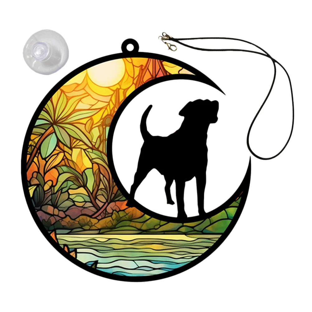 Dog Moon Hanging Pendant Dog Moon Decoration Tree Window Hanging Dog Remembrance Ornament
Dog Moon Hanging Pendant Dog Moon Decoration Tree Window Hanging Dog Remembrance Ornament