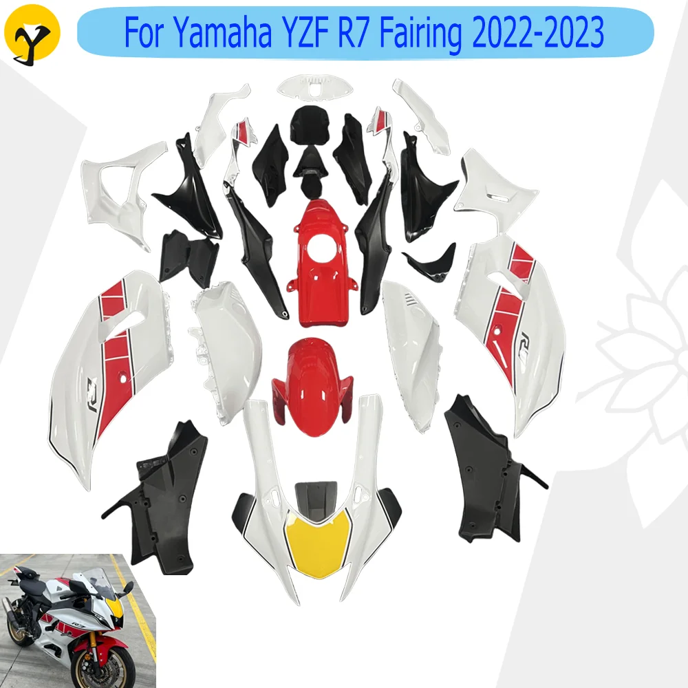 For Yamaha YZF R7 2022 2023 Motorcycle Full Fairings Panel Kit Modified Colour Shell Cover Body Trim Housing Accessories
For Yamaha YZF R7 2022 2023 Motorcycle Full Fairings Panel Kit Modified Colour Shell Cover Body Trim Housing Accessories