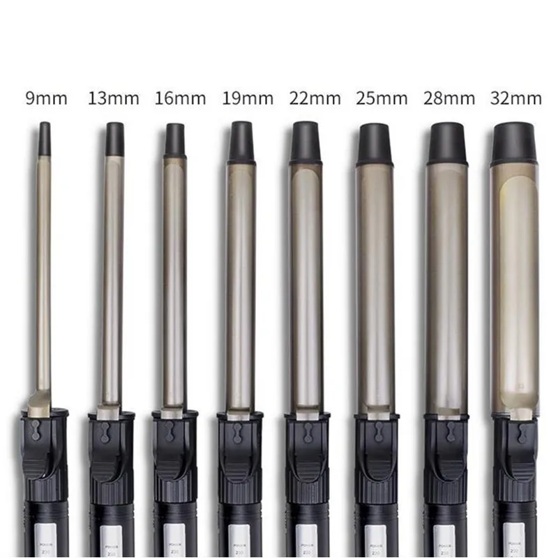 9mm 19mm 25mm 32mm LED Temperature Display Ceramic Hair Curler Curling Iron Roller Curls Wand Waver Professional Styling Tool 2#
9mm 19mm 25mm 32mm LED Temperature Display Ceramic Hair Curler Curling Iron Roller Curls Wand Waver Professional Styling Tool 2#