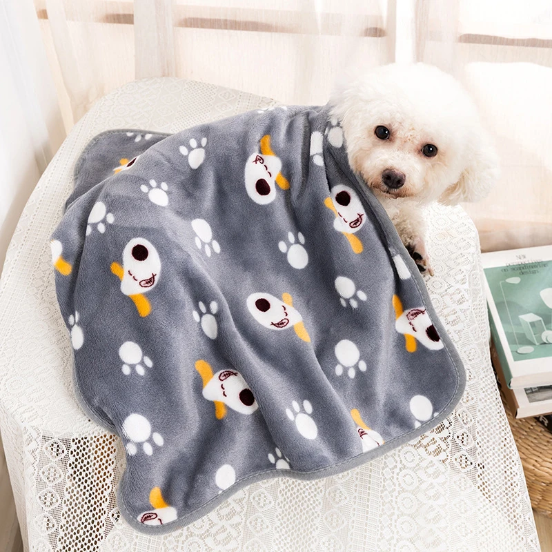 

Теплое Мягкое подстилка, плюшевое тонкое одеяло для сна для домашних животных, для собак, кошек, теплое дышащее одеяло для кошек, товары для домашних животных