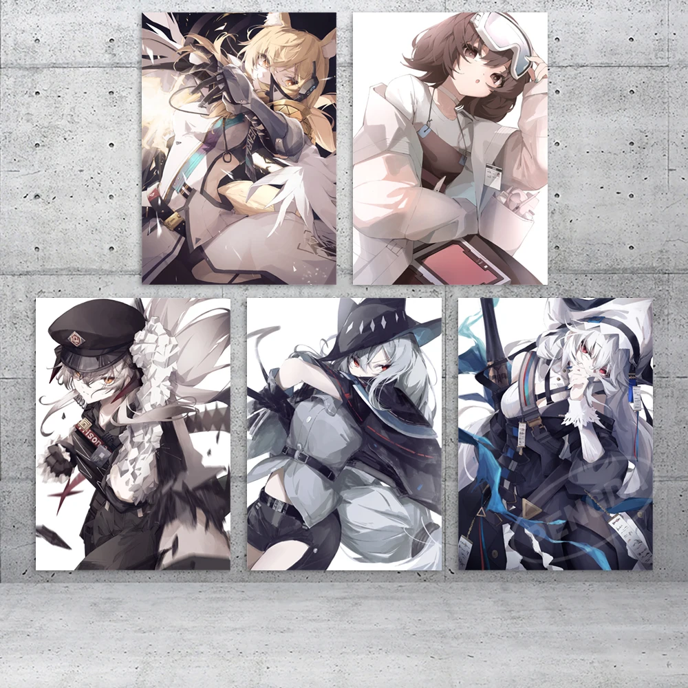 

Home Decoration Arknights Canvas HD Whislash Prints Blemishine Poster Game Painting Living Room Roberta Wall Art Modular Picture