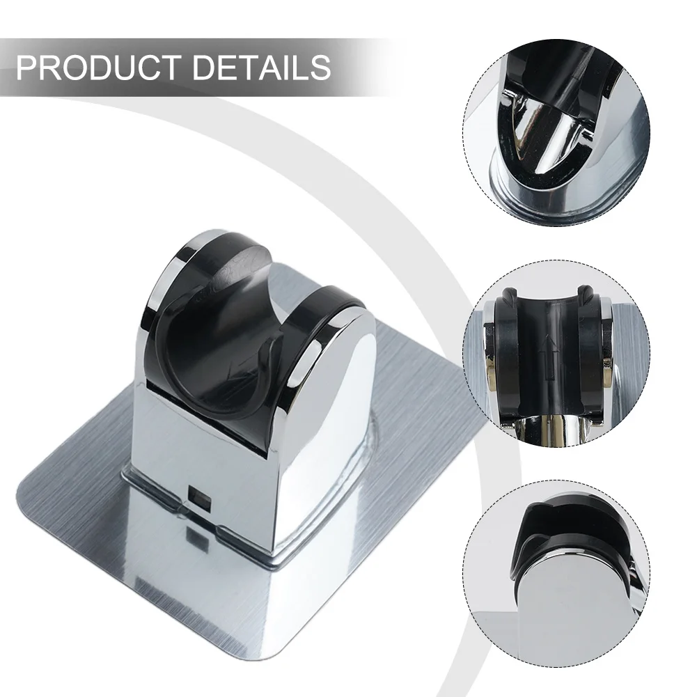 High Quality Bathroom Shower Bracket Head Holder 9.5x7x6cm Adjustable Direction Fit Smooth Surfaces Punching-free
High Quality Bathroom Shower Bracket Head Holder 9.5x7x6cm Adjustable Direction Fit Smooth Surfaces Punching-free