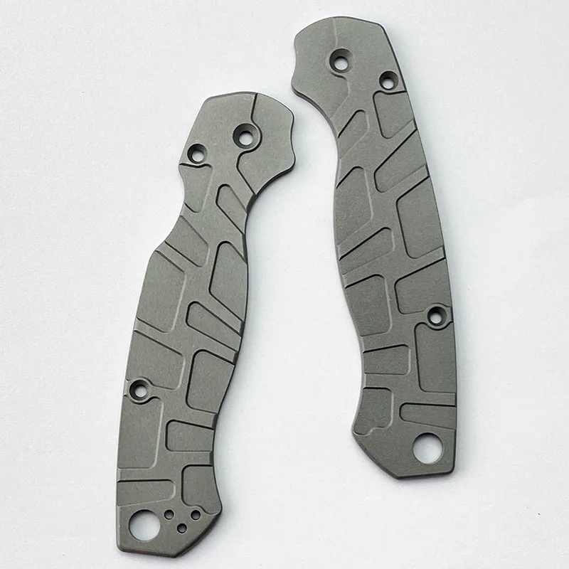 

Новинка 1 пара ножей из алюминиевого сплава ручка нашивки весы для Spyderco C81 полуформенные ножи 2 пара2 аксессуары для самостоятельного изготовления
