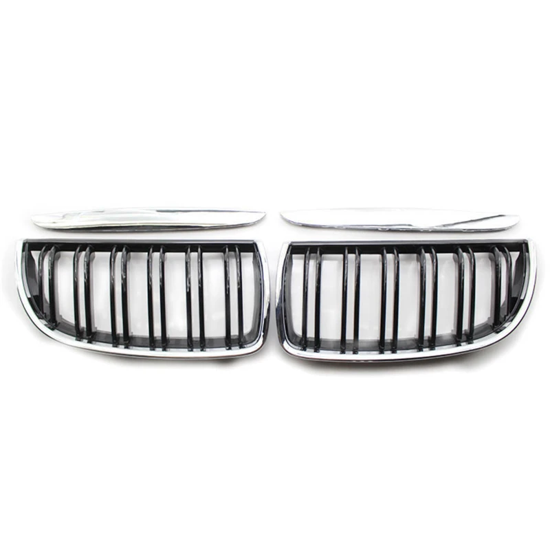 Front Kidney Grille Grill Double Line for BMW 3-Series E90 E91 Pre-LCI 2005-2008 Replacement Part 51137120008 51137117242
Front Kidney Grille Grill Double Line for BMW 3-Series E90 E91 Pre-LCI 2005-2008 Replacement Part 51137120008 51137117242